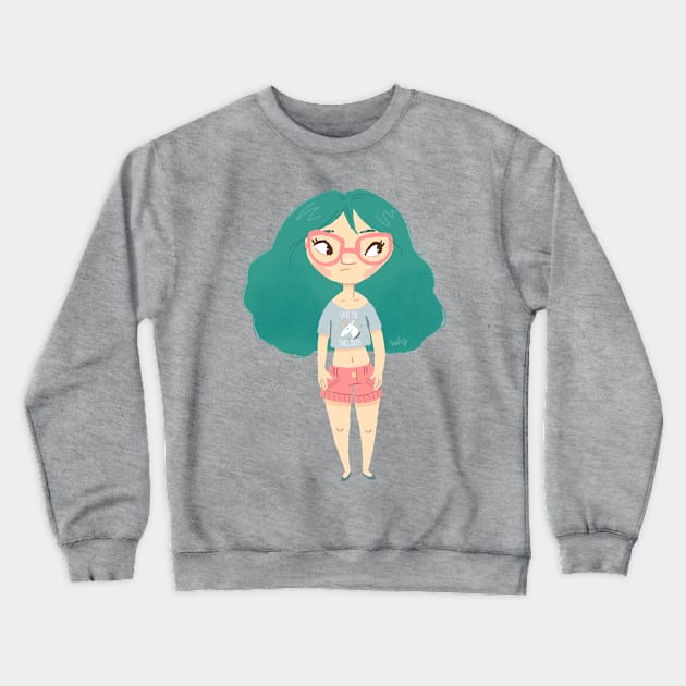 Save the unicorns fan Crewneck Sweatshirt by Khatii